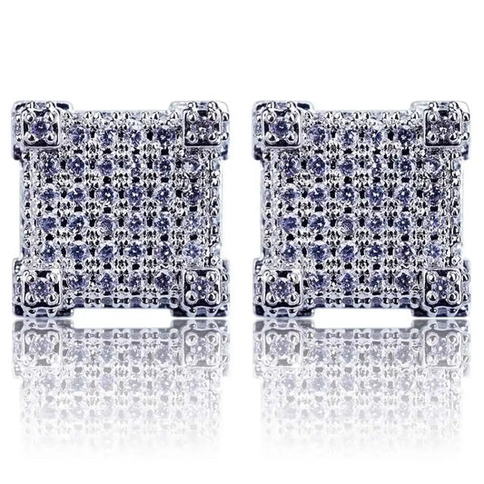Square Ice Earring