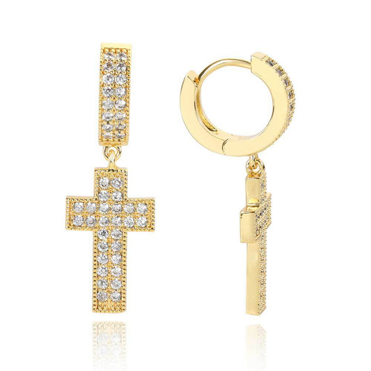 Earring with Cross