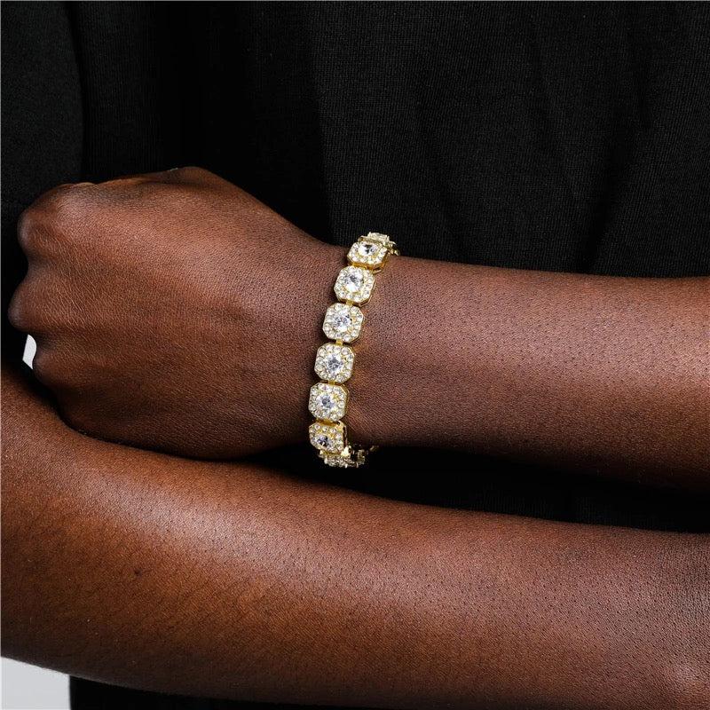 Pulseira Tennis Clustered
