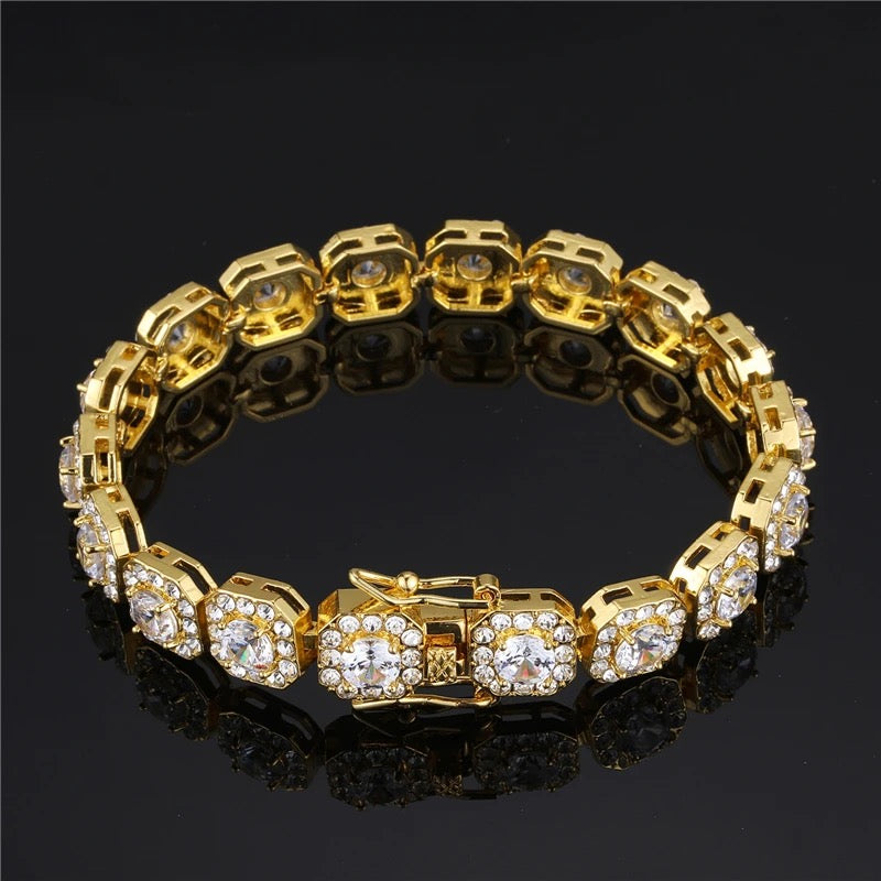 Pulseira Tennis Clustered