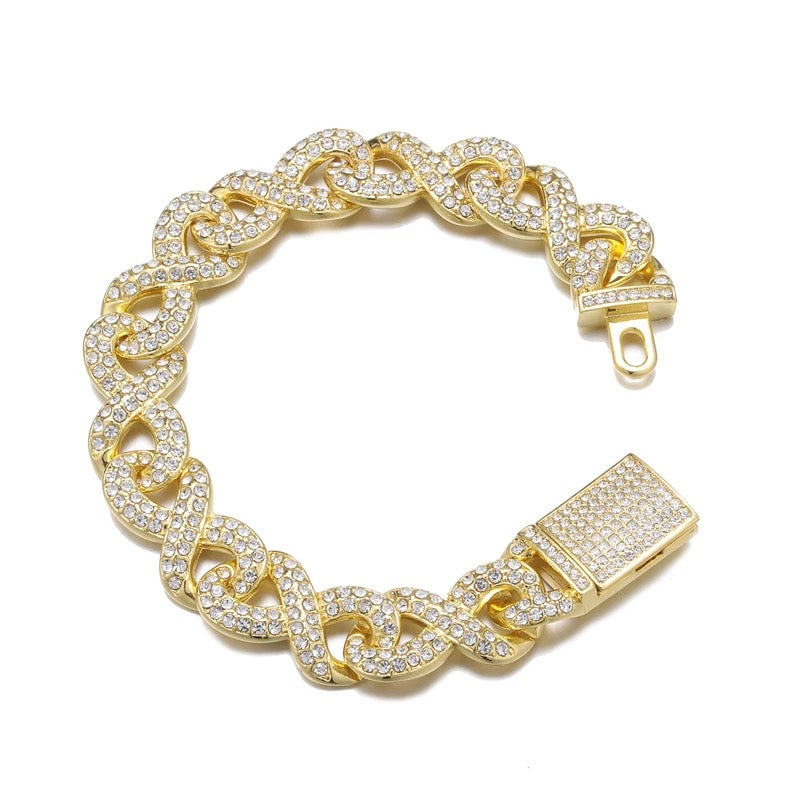 Pulseira Ice Cuban Outbling
