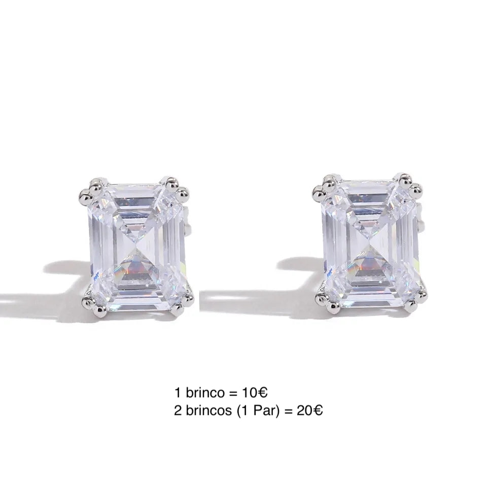 Brinco Square Cut Stud