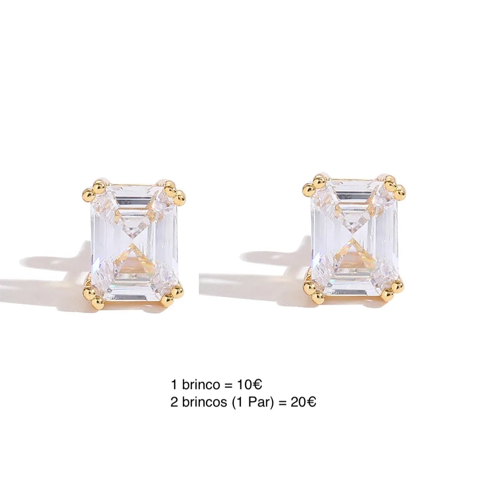 Brinco Square Cut Stud