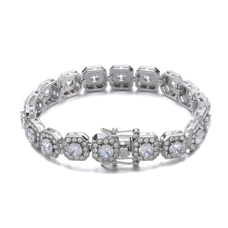 Pulseira Tennis Clustered