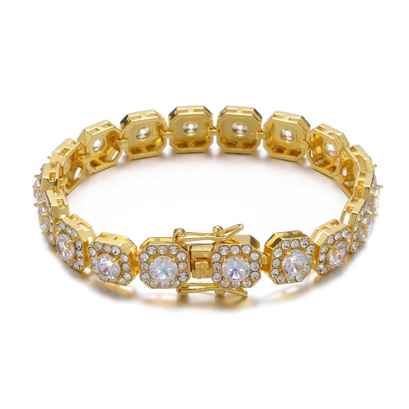 Pulseira Tennis Clustered