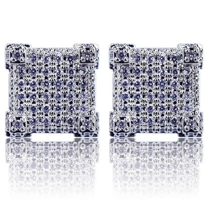 Square Ice Earring