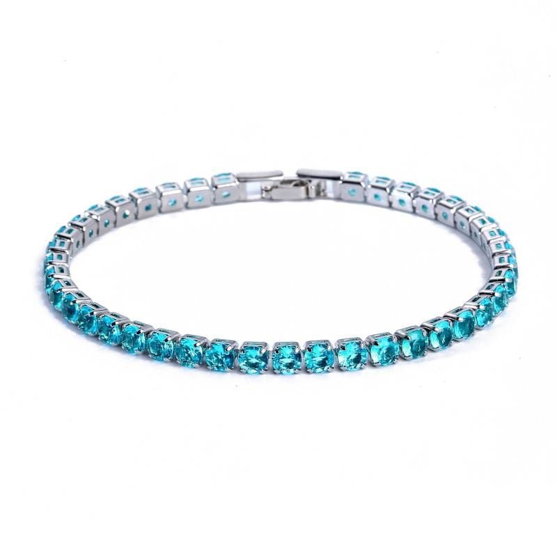 Blue-Sky Tennis Bracelet 4mm