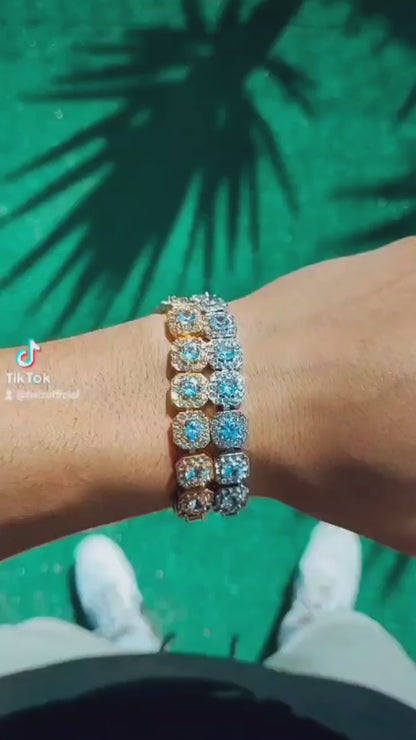 Tennis Clustered Bracelet